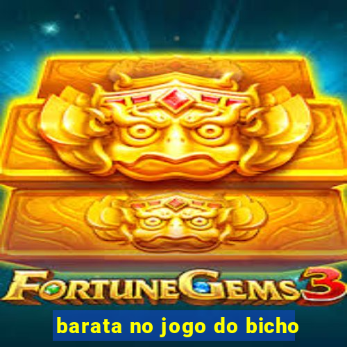 barata no jogo do bicho